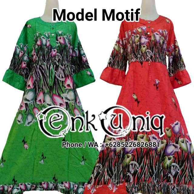 PROMO Dress Kancing Batik / Dress Maura / Gamis Batik / Gamis Maura Kancing Batik / Dress Busui