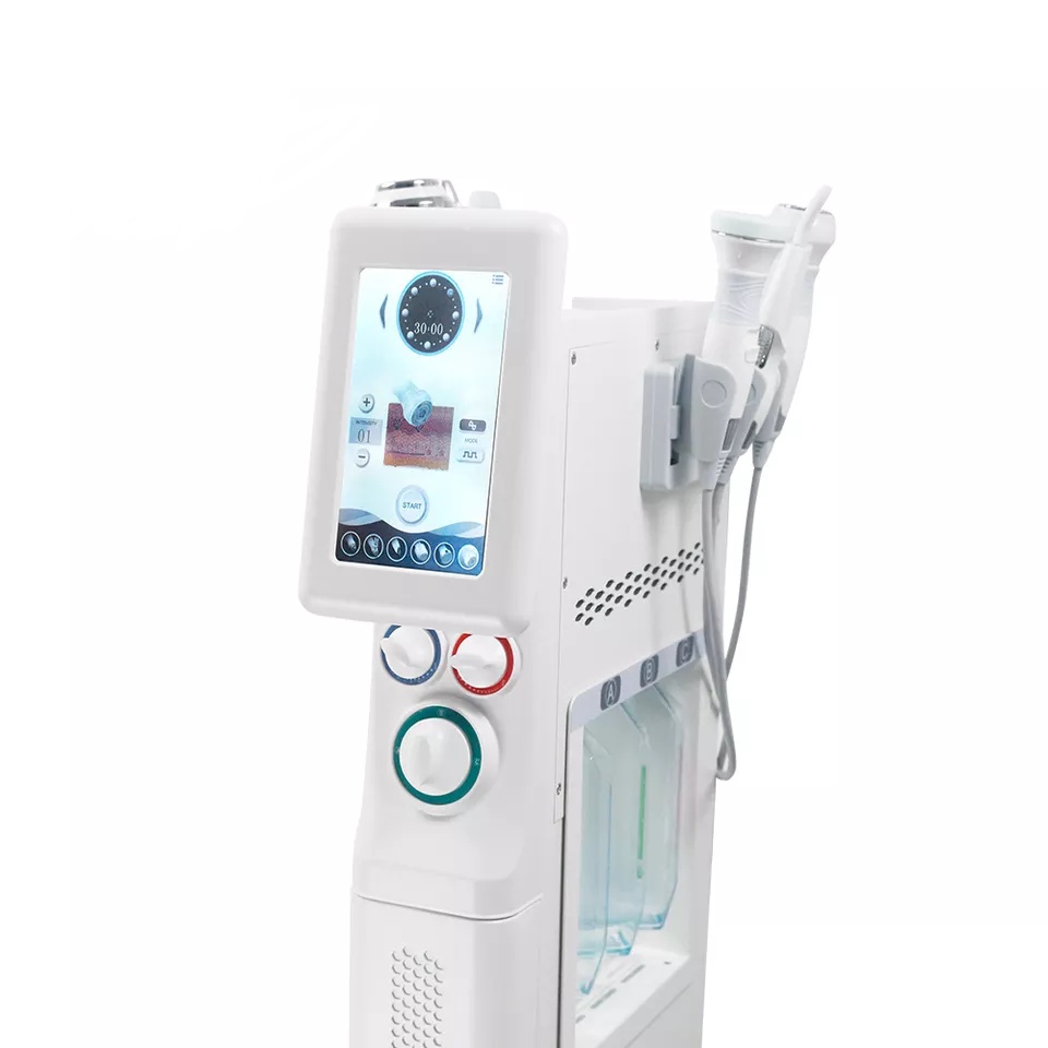 Hydra diamond microdermabrasion facial machine Ashe Super Bubble 6in1 for salon and clinic