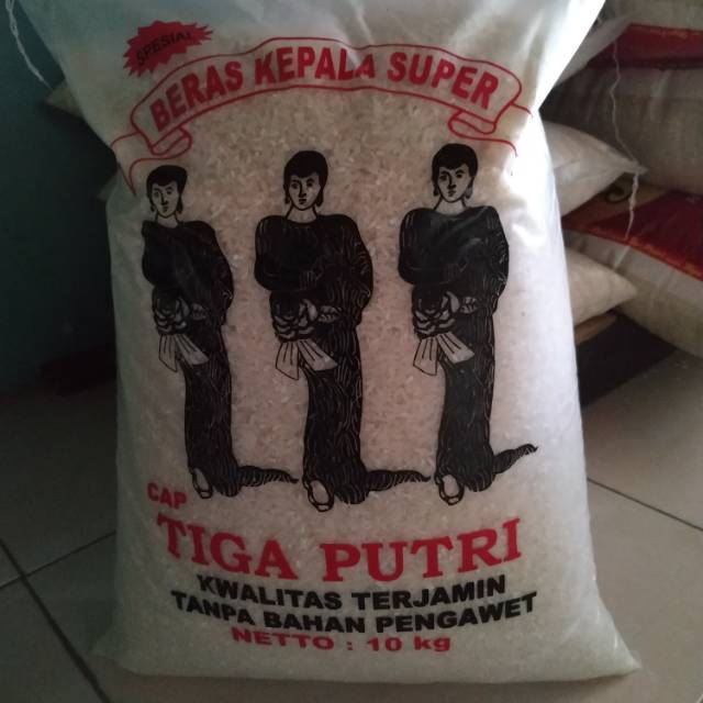 

Beras Kepala Super Cap Tiga Putri