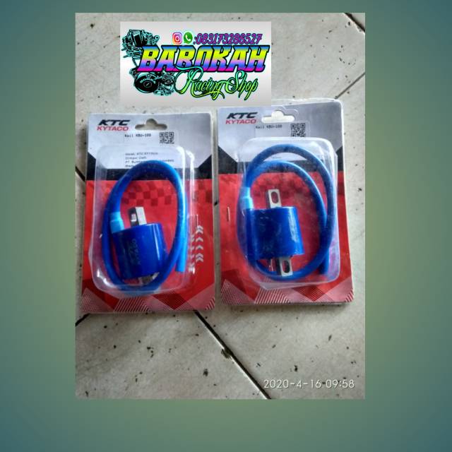 KTC Racing Coil Ignition Koil Motor Karbu F1 F1ZR Force1 JupiterZ Vega R Jupiter Mx