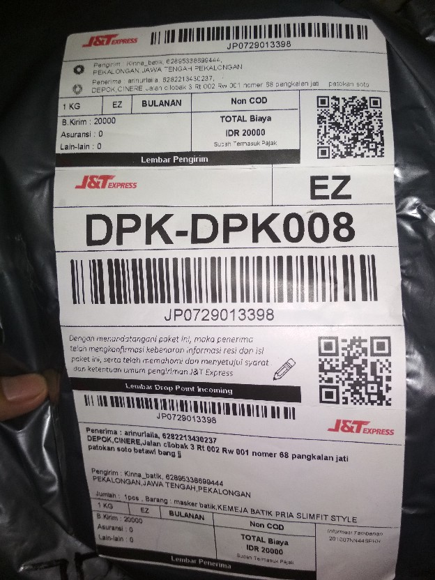 Kemeja Batik Pria Lengan Panjang Bahan Katun Banyumili Ijo Hem Batik Pria Slimfit Style & Quality