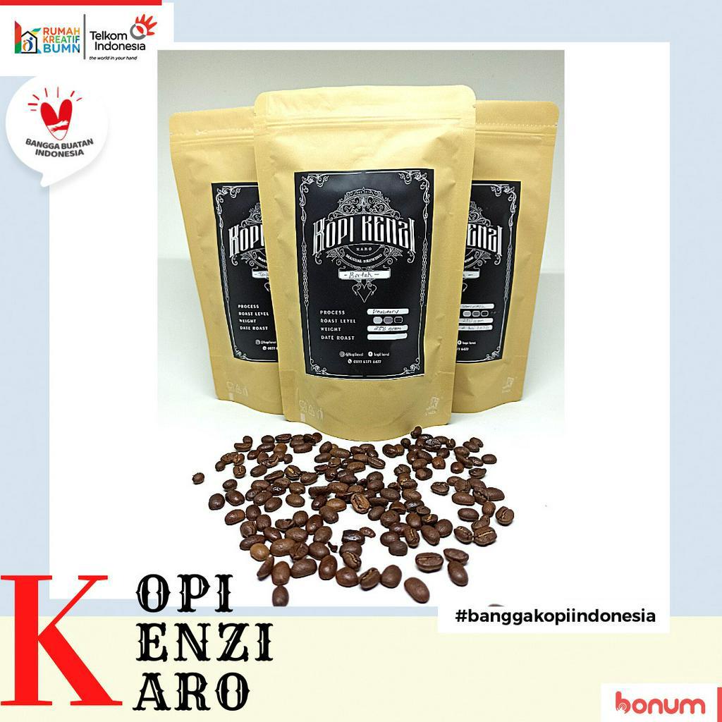 Jual Kopi Kenzi Bubuk Kopi Arabica Proses Natural Gram Shopee Indonesia