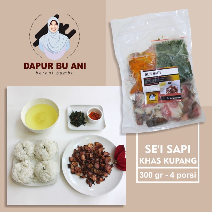 

Sei Sapi Khas Kupang Bu Ani - BARU