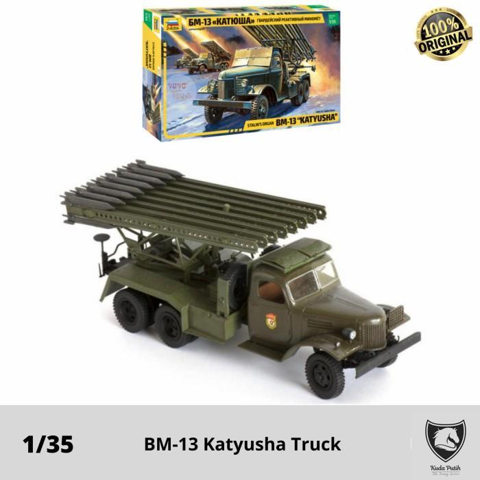 Model Kits Military Truck Bm-13 Katyusha By Zvezda By Eastern