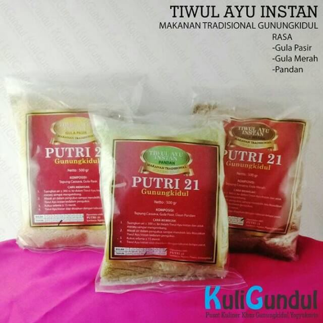 

Tiwul Ayu Instan