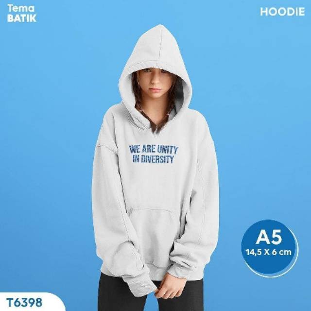 Jaket hoddie anti meinstream simpel