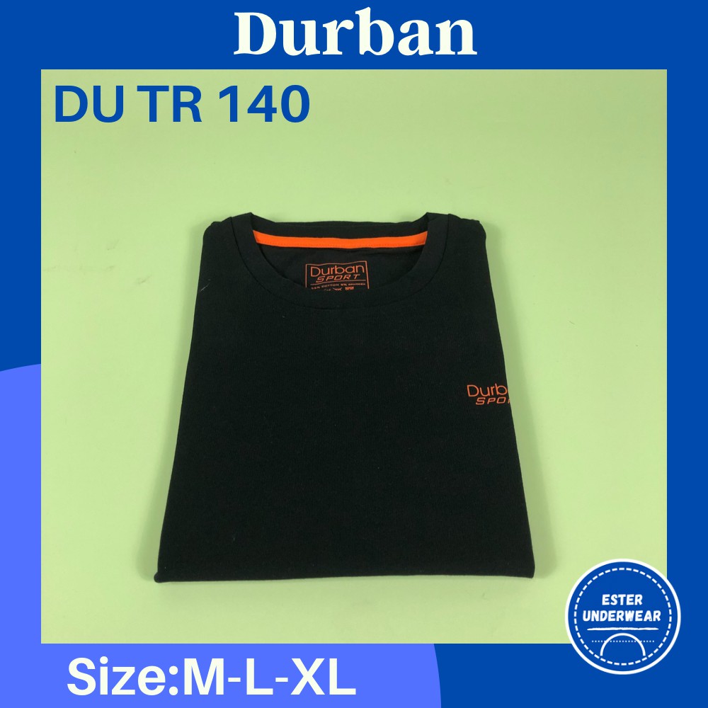 Kaos Oblong DURBAN SPORT DU TR 140 B/W ISI-1PCS