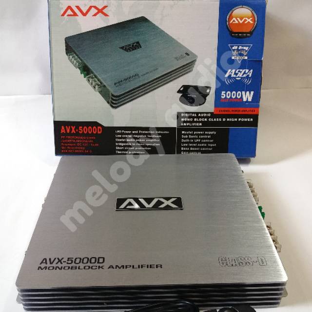POWER MONOBLOCK AVX-5000D (2 - CHANNEL)
