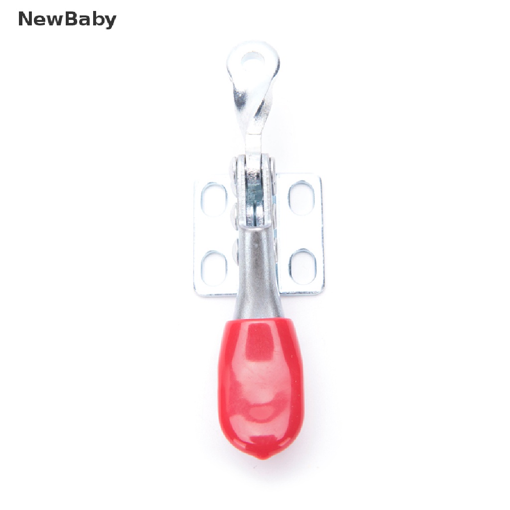 NewBaby 4pcs Red Toggle Clamp GH-201A 201-A Quick Release Tool Horizontal Clamp Hand ID