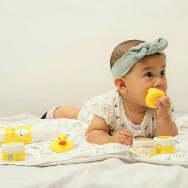 Pelembab Kulit Alami Skincare Ibu dan Anak Beeme Nourishing Balm Cream Wajah dan Kulit Kering Aman untuk Bayi Newborn