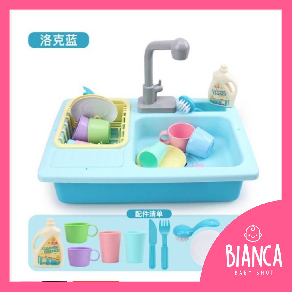 Jual BIANCA Wash Up Kitchen Sink / Dishwasher Kitchen Sink / Mainan Cuci Piring Indonesia