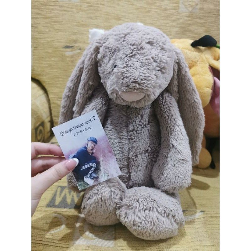 Jaemin ORIGINAL Jellycat Bunny Plushie Doll (Boneka Kelinci Jaemin) - BACA DESKRIPSI PRODUK