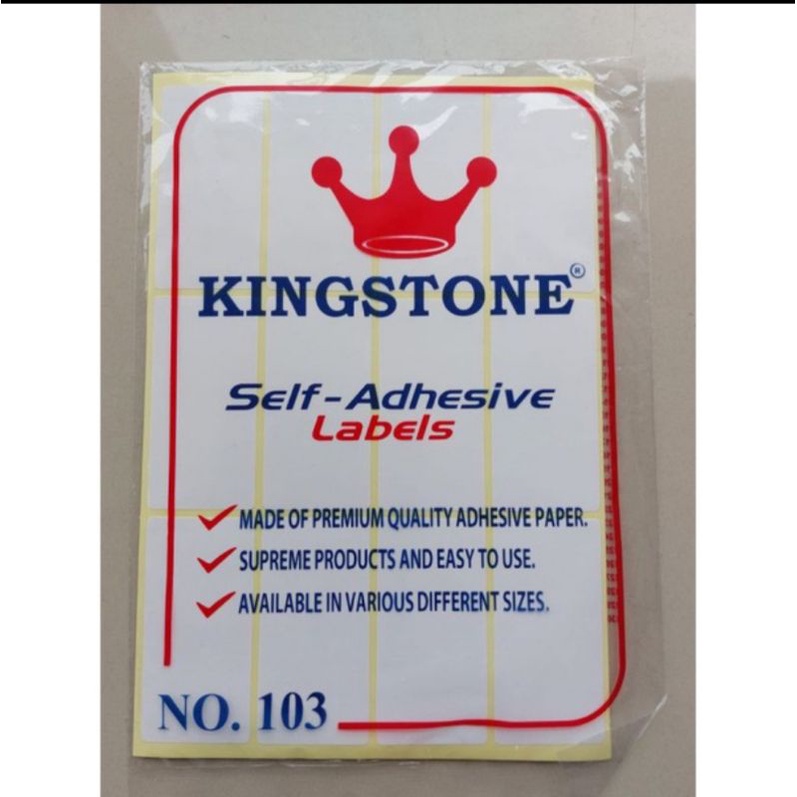 Label 103 Sticker Label Kertas Sticker Undangan Putih Polos Termurah