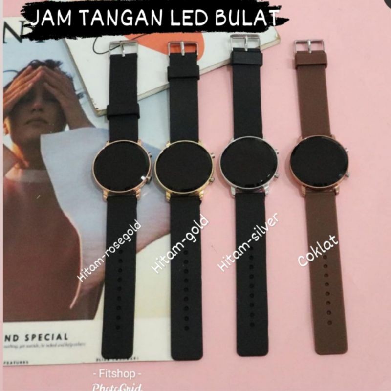 Jam Tangan Led Bulat Shopee Indonesia