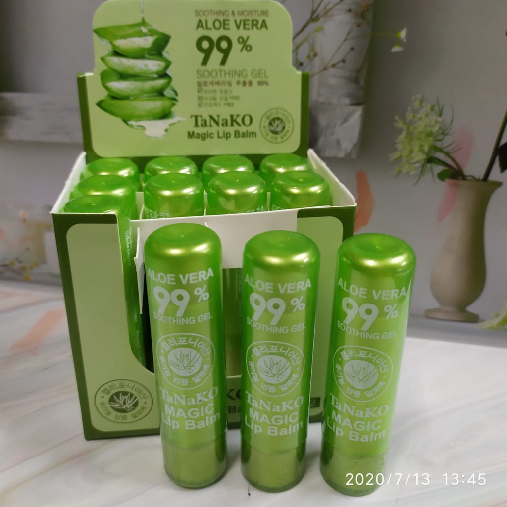 ( Lusinan) TANAKO Magic Lip Balm 99% Soothing Gel/ BOX