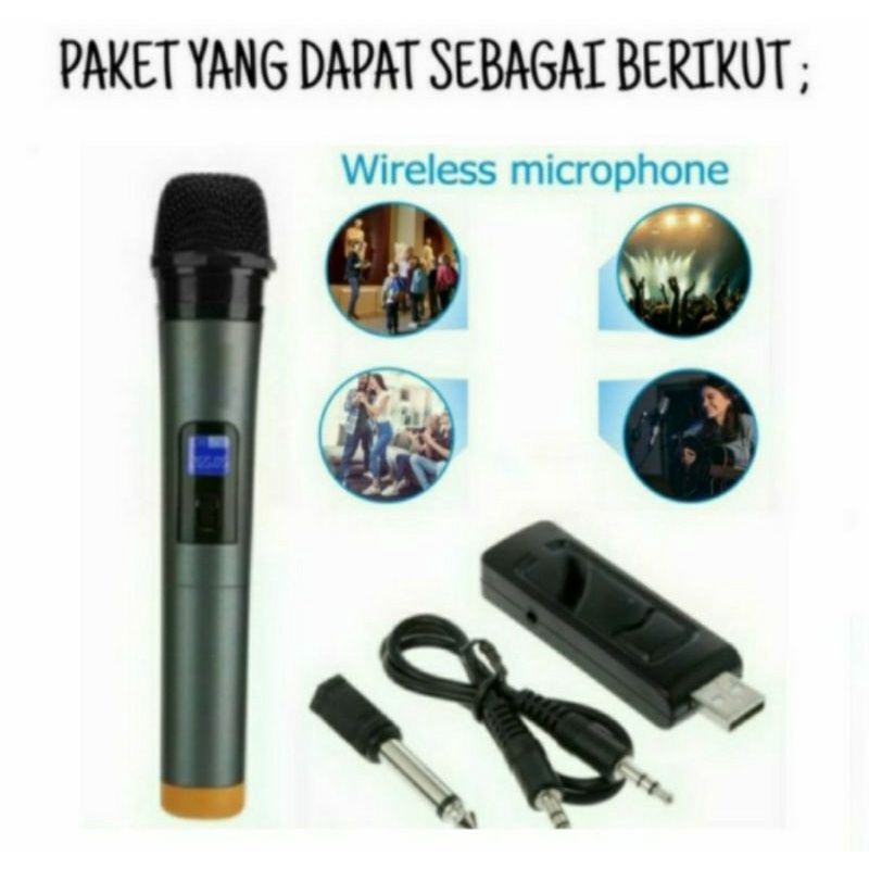 Karaoke Set Speaker DAT 10 IN Single Mic Wireless Karaoke Di Smart Tv Youtube