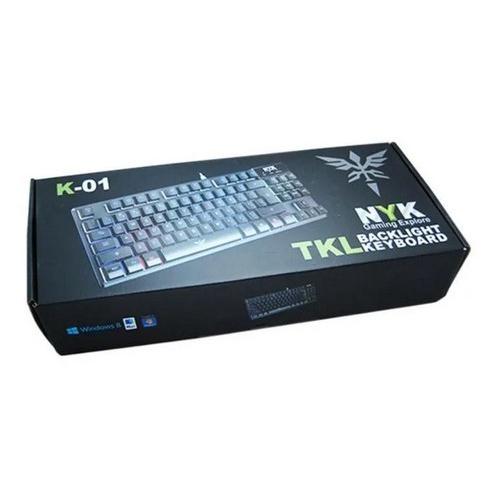 Keyboard NYK Nemesis K-01 K01 Legion TKL - Gaming - Rainbow Light Ori