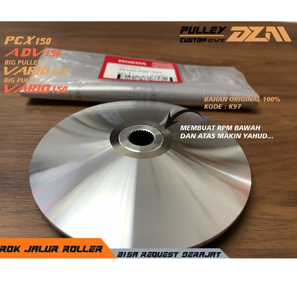 [KODE WFIAV] Pulley Pully Puli Custom Rumah Roller Roler CVT PCX 150 K97 LOKAL ADV 150 BIG PULLEY VA