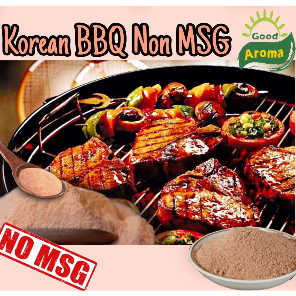 

Bumbu Tabur Korean BBQ Non MSG 1 KG, Jual Bubuk tabur rasa Korean Barbeque Non MSG Powder Murah Enak