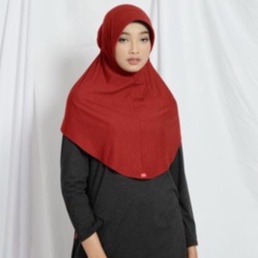 bergo rara dauky - hijab instan - kerudung langsungan - jilbab bahan kaos kerudung dauky