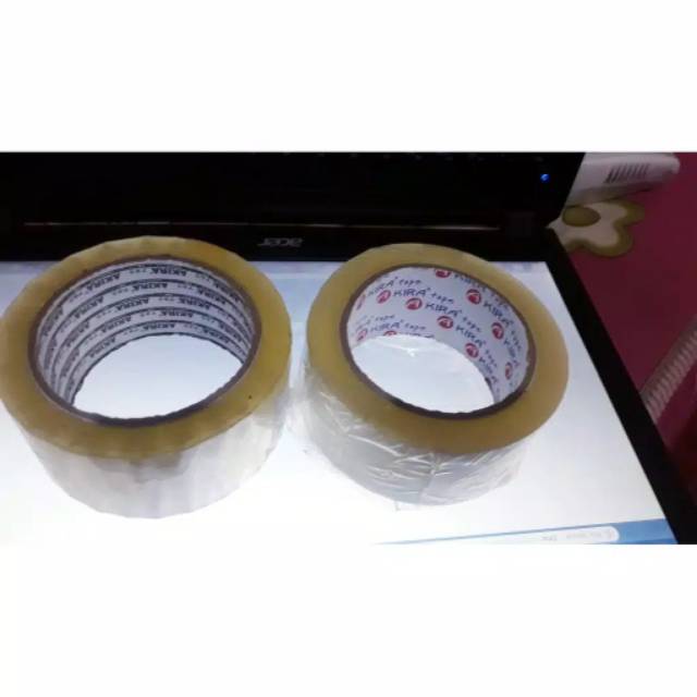 LAKBAN ISOLATIP HIGH QUALITY TAPE DIJAMIN LEKAT(LAKBAN 1pcs Kecil)