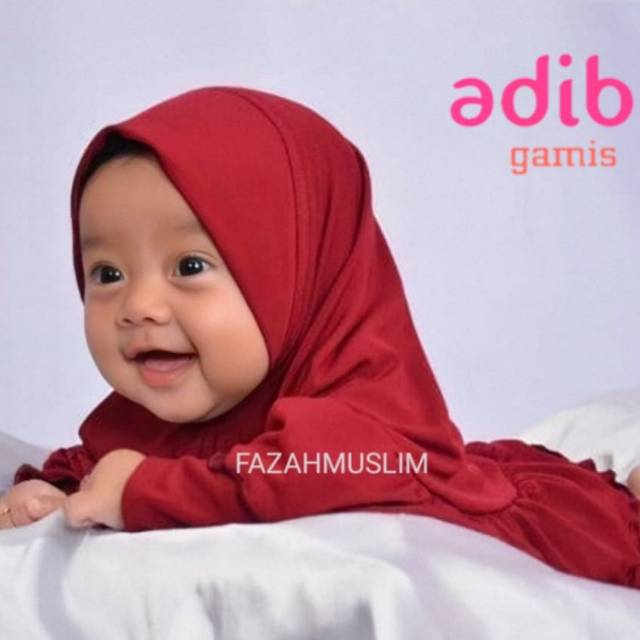 Baju muslim gamis bayi dan anak perempuan