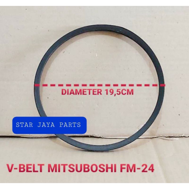 Vanbelt /Vbelt mesin cuci mitsuboshi M-24 / MF1240