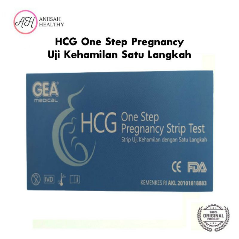 Test Kehamilan &gt; HCG One Step Pregnancy Strip Test &gt; Testpack &gt; Testpeck