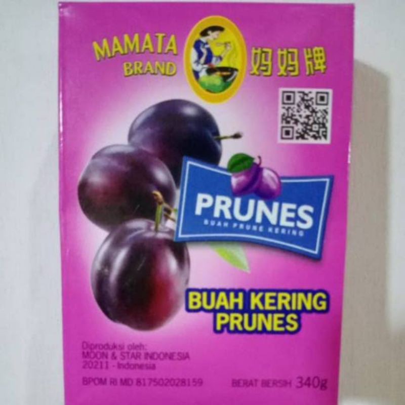 

mamata buah kering prunes plum kering 340gr