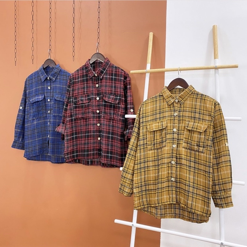 NANSYIE OVERSIZE FLANEL