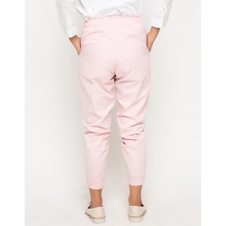 Matahari Nevada Celana  Panjang  Jogger Detail  Belt Pink 