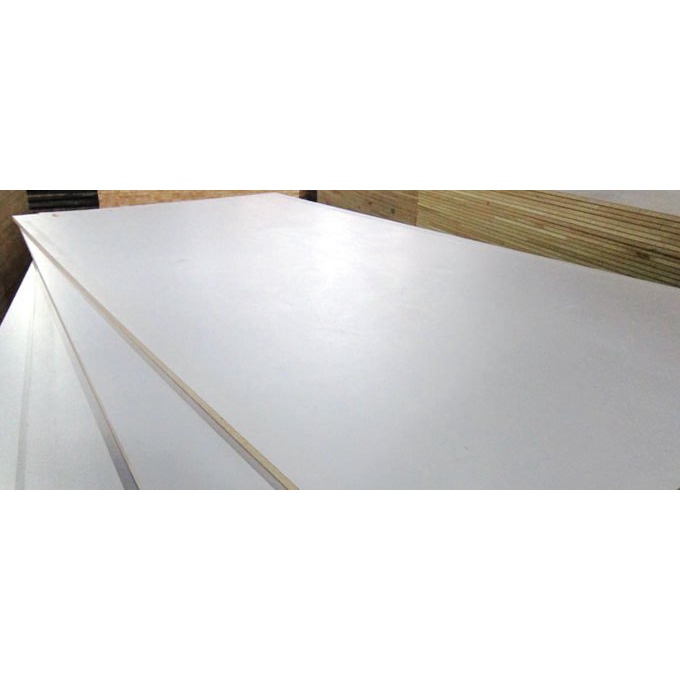 Triplek / Multiplek melamin putih 12mm (200x100)cm, melaminto plywood, white
