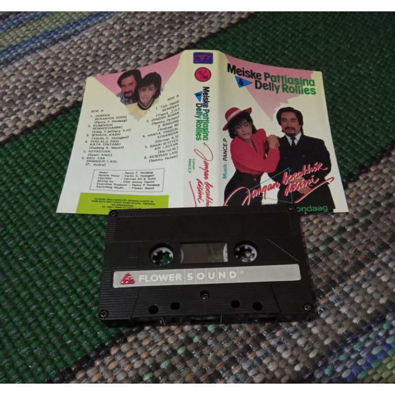 Kaset pita Meiske Pattiasina & Delly Rollies