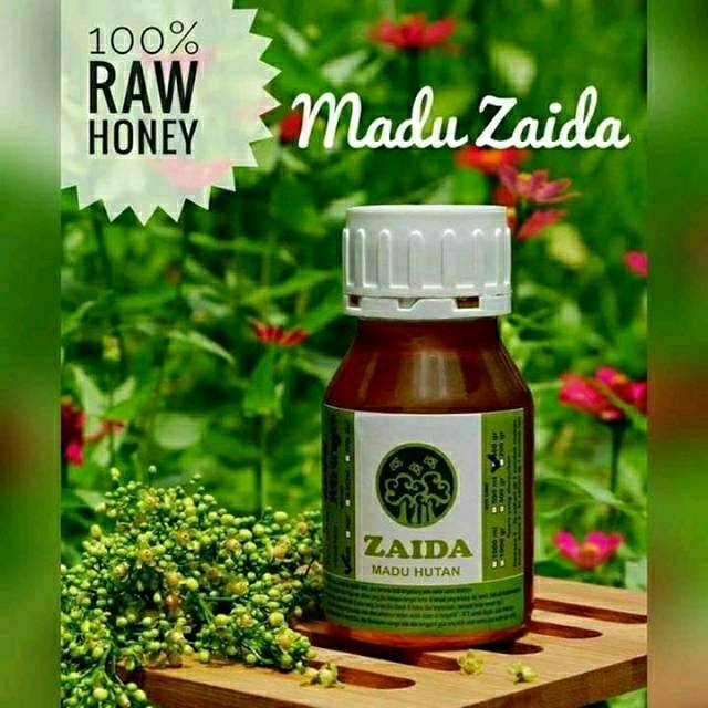 Madu Hutan Zaida Botol  300ml 400gram Shopee Indonesia