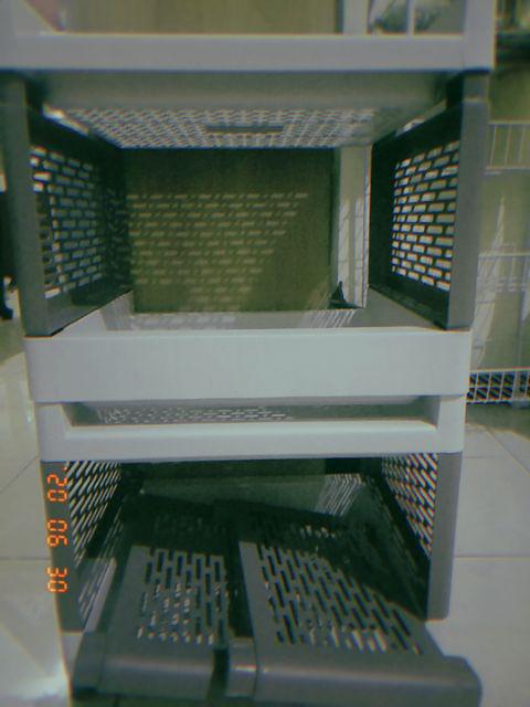 Rak Plastik Serbaguna Rak Susun Rak Portable Olymplast Susun 4