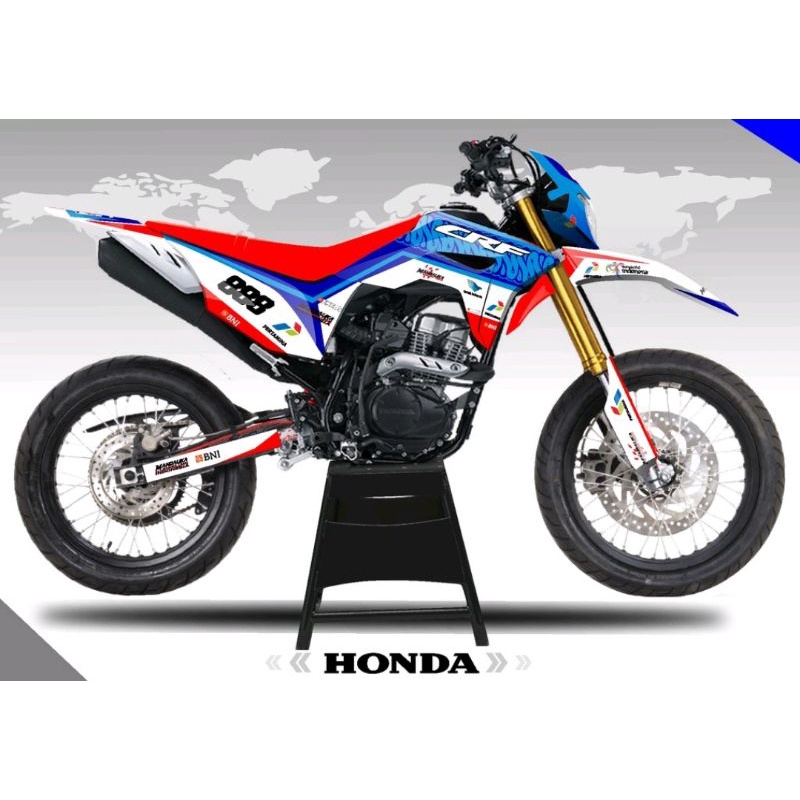 DECAL MANDALIKA RACING UNTUK CRF KLX KTM
