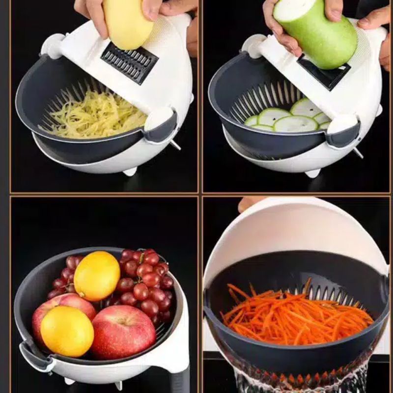 COD PARUTAN PENGIRIS DRAIN BASKET WET VEGETABLE CUTTE MULTIFUNGSI SUPER MURAH