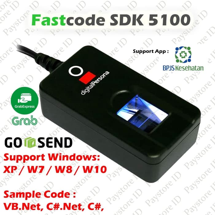 Fingerprint FastCode 5100 -SDK- Asli Dan Bergaransi Flexcode Sdk