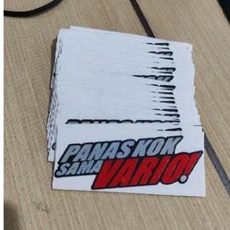 stiker panas kok sama matic yg lagi rame