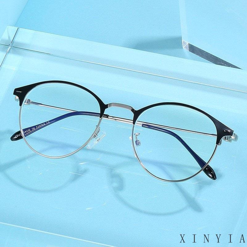 Kacamata Lensa Photochromic Anti Radiasi Anti UV Bahan Titanium Untuk Unisex