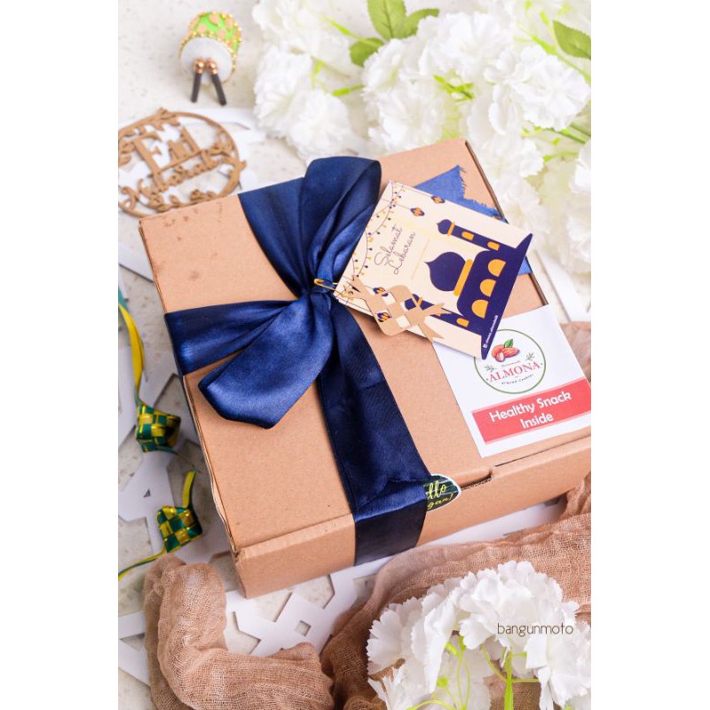 

Hampers Lebaran Idul Fitri 4 Jar Cookies Almond Sehat Tanpa Gula