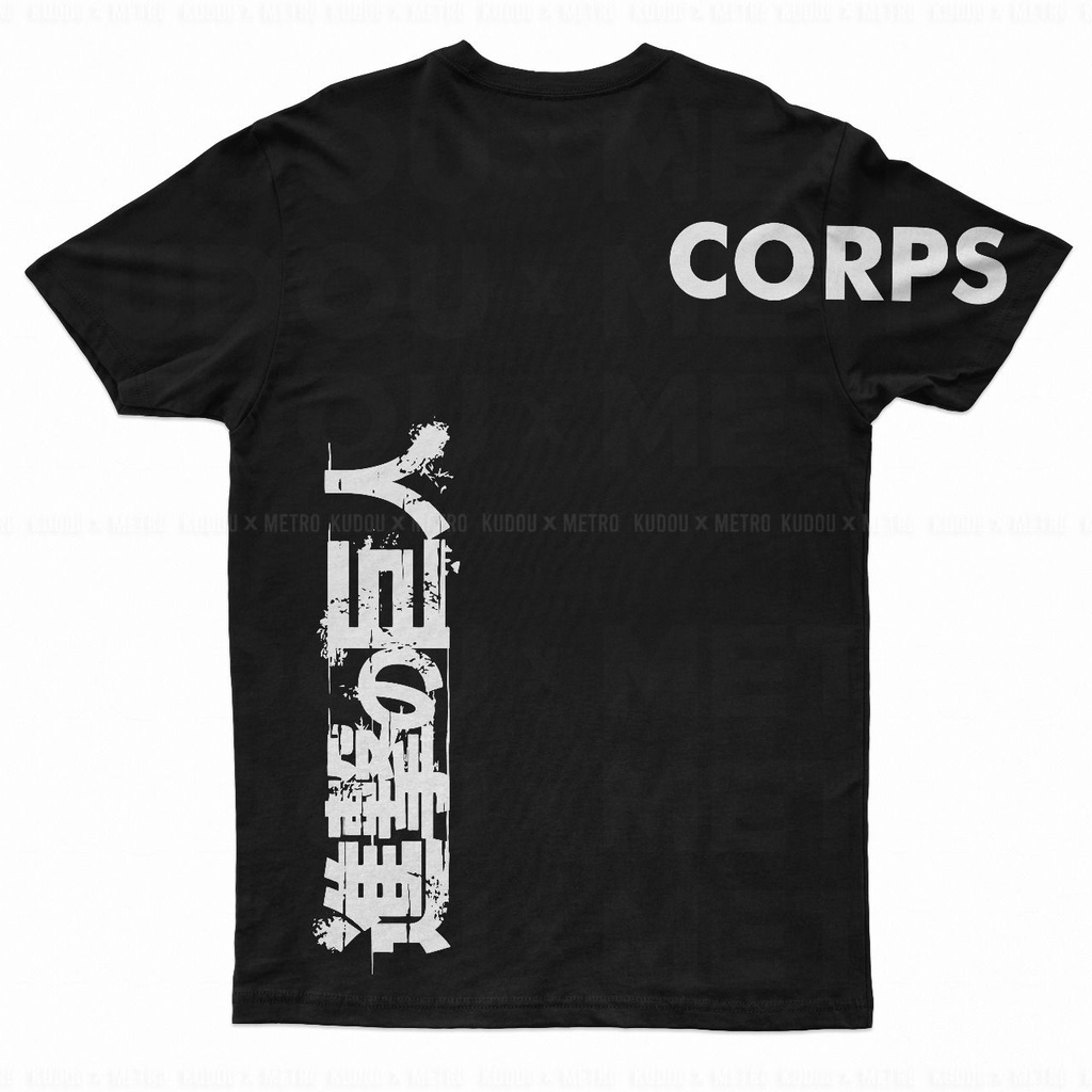 Tshirt SNK the Upper Corps Anime Manga Attack On Titan Premium Unisex