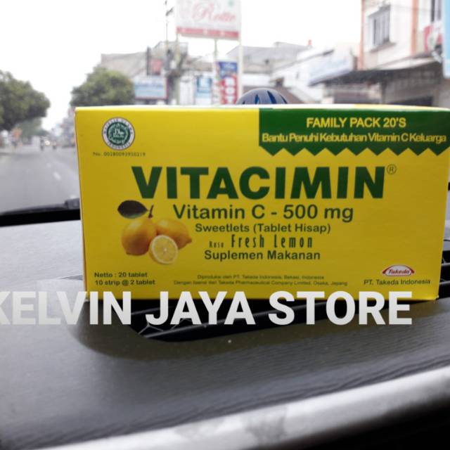 VITACIMIN VITAMIN C 500MG - 1 BOX