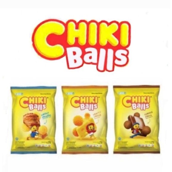 

Chiki Balls ( Renceng ) - Chikiballs Snack Chiki Ciki Kerupuk Krupuk Chiki Ball - Chicken Ayam - Cheese Keju - Chocolate Coklat