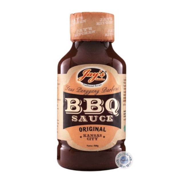

Jay's Kitchen BBQ Sauce Original / Saus Panggang Barbecue 500gr