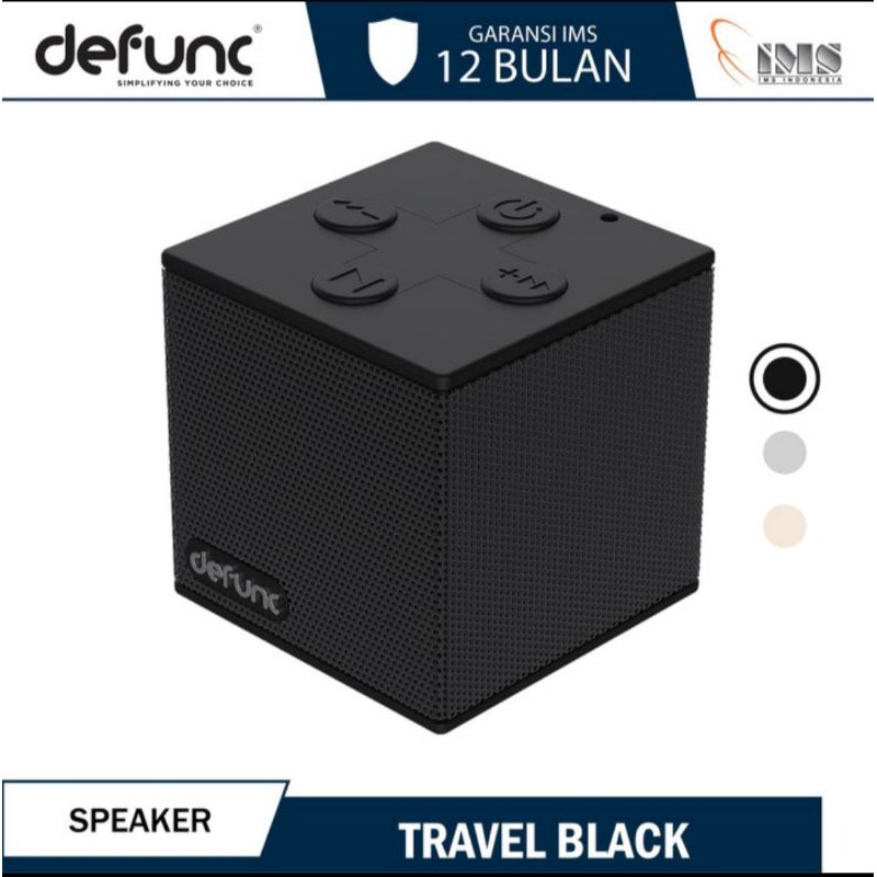 Defunc Travel Bluetooth Speaker Garansi Resmi IMS 1 Tahun