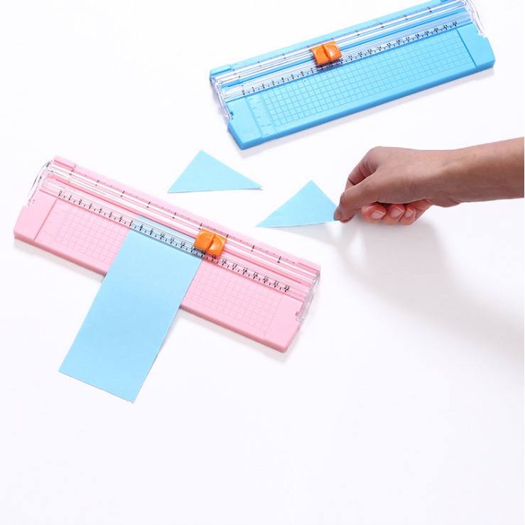 JT - Paper Trimmer Cutter A4 F4 / Alat Pemotong Kertas Portable Journaling Scrapbook Aesthetic / alat potong kertas