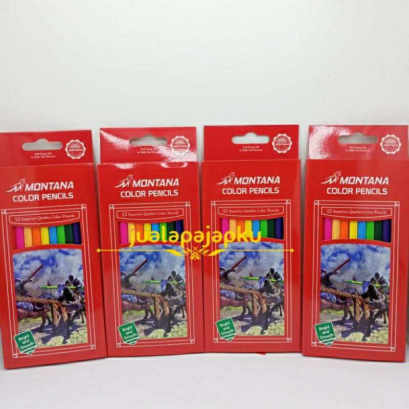 

Pensil Warna Kayu Montana/Nano2/Davis Panjang isi 12