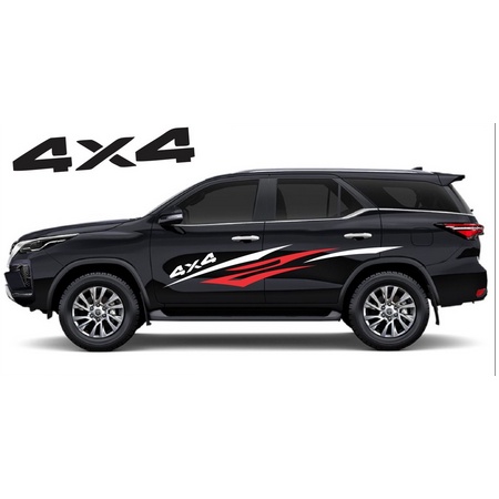 stiker mobil fortuner sticker toyota fortuner stiker mobil fortuner sticker cutting fortuner stripin