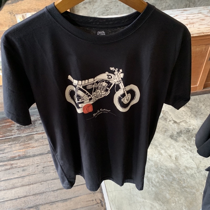 Baju Pria Deus Ex Machina Original The Shank Nf Black New